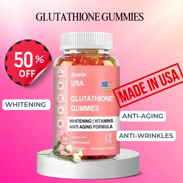 Glutathione Gummies - Whitening, Anti-Aging