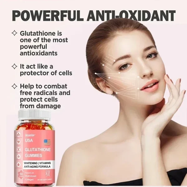 Glutathione Gummies - Whitening, Anti-Aging - Image 5