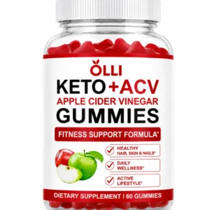 Keto + ACV Gummies with Apple Cider Vinegar and Ginger Extract - 60 Gummies